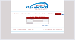 Desktop Screenshot of americascash-app.com